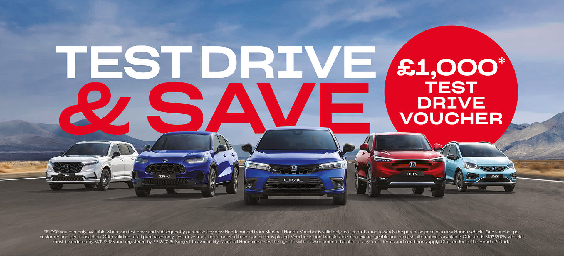 Honda Test Drive Voucher