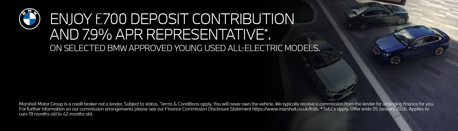 BMW APPROVED YOUNG USED ELECTRIC MODELS OFFER.